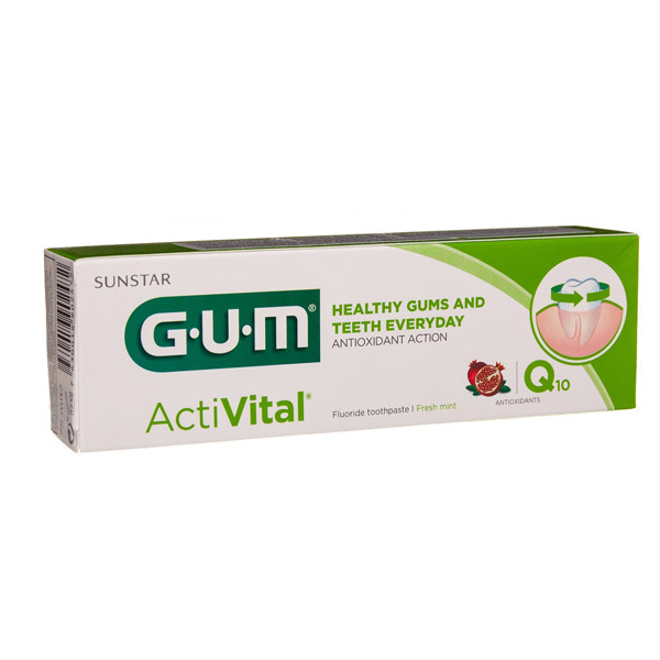 G.U.M ActiVital | Dantų Pasta su Q10 Kofermentais